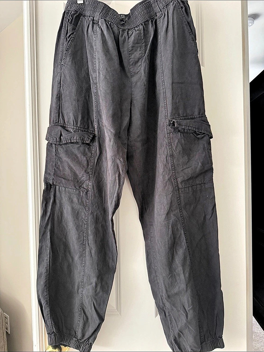 Sanctuary Standard Surplus Cargo Pants Black Medium